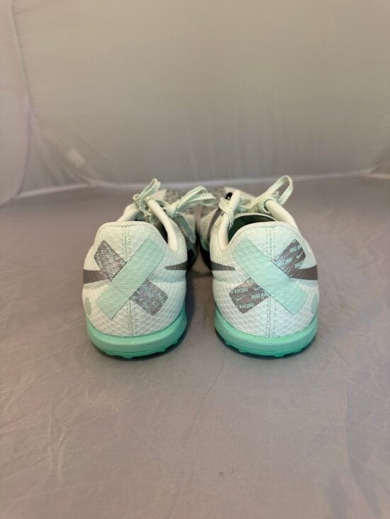Nike Zoom Rival Waffle 6 green spikeless cross country shoe men sz 10 DX7998 300 main image 5